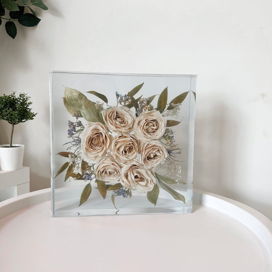 What is colour correction for preserved flowers?